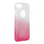Apple iPhone SE 2022 5G Coque Shining Transparent et rose