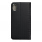 Apple iPhone X Portefeuilles Smart Case Book Noir