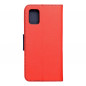 Samsung Galaxy A51 LTE Portefeuilles Fancy Book Rouge / Marine