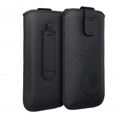 Samsung Galaxy A41 Etui universel Deko Noir 
