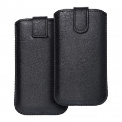 Apple iPhone X Etui universel Slim Kora 2 Noir 