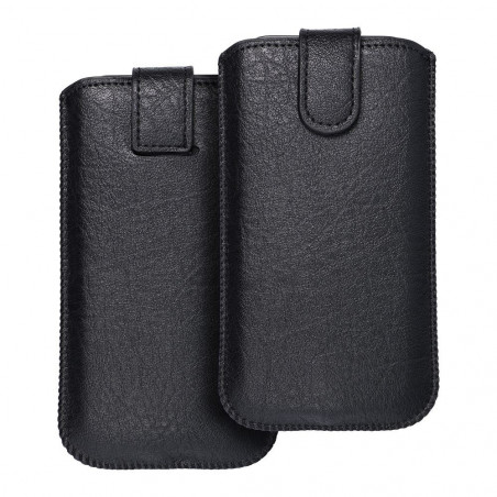 Apple iPhone X Etui universel Slim Kora 2 Noir 