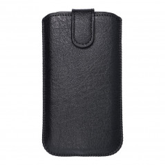Apple iPhone X Etui universel Slim Kora 2 Noir 