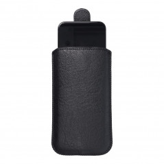 Apple iPhone X Etui universel Slim Kora 2 Noir 