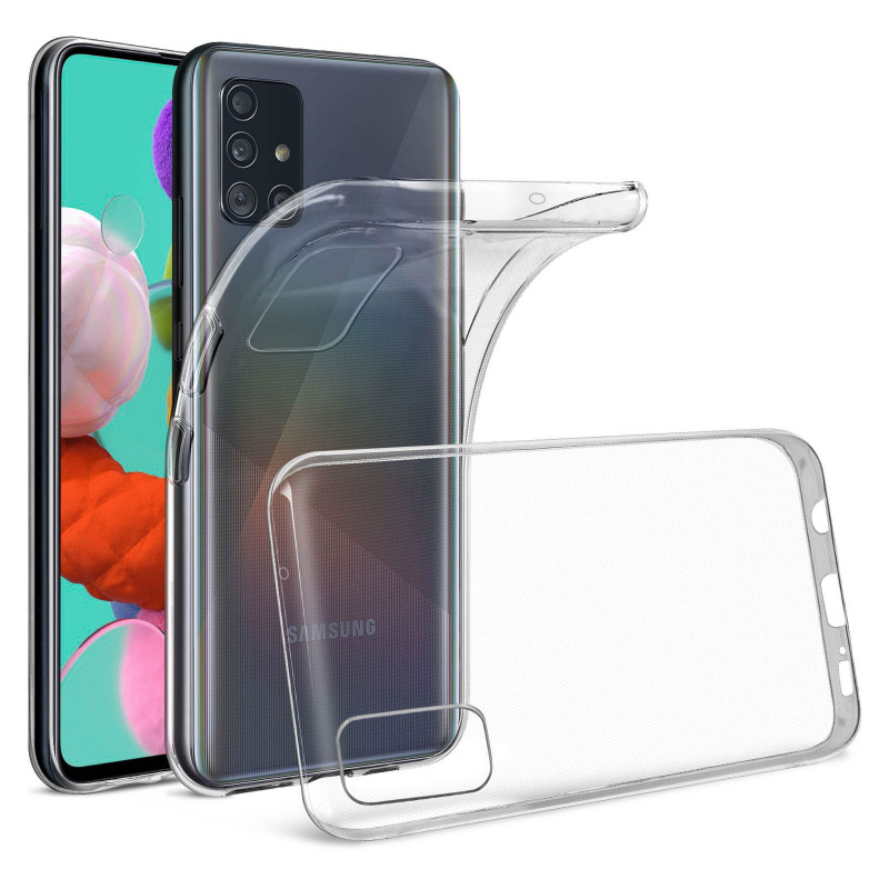 Samsung Galaxy A51 LTE Coque CLEAR 2mm BOX Transparent