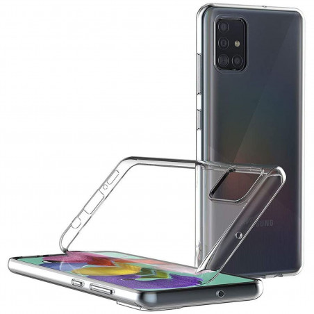 Samsung Galaxy A51 LTE Coque CLEAR 2mm BOX Transparent