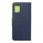 Samsung Galaxy A51 LTE Portefeuilles Fancy Book Marine / Citron vert