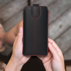 Apple iPhone 12 Etui universel Pocket Case Ultra Slim M4 Noir