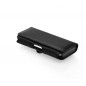 Apple iPhone 12 Pro Etui universel, Étuis horizontaux Chic VIP Élégant  Noir 