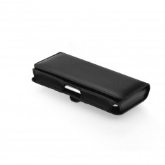 Apple iPhone 12 Pro Max Etui universel, Étuis horizontaux Chic VIP Élégant  Noir 