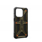 Apple iPhone 15 Pro Coque Urban Armor Gear Monarch Pro MagSAFE  Kevlar element green