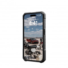 Apple iPhone 15 Pro Coque Urban Armor Gear Monarch Pro MagSAFE  Noir kevlar