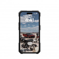 Apple iPhone 15 Pro Coque Urban Armor Gear Monarch Pro MagSAFE  Noir kevlar