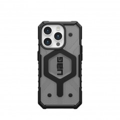 Apple iPhone 15 Pro Coque Urban Armor Gear Pathfinder Étui haut de gamme  MagSAFE  Cendre