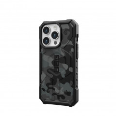 Apple iPhone 15 Pro Coque Urban Armor Gear Pathfinder Étui haut de gamme  MagSAFE  Camouflage de minuit