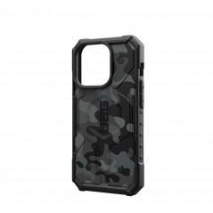 Apple iPhone 15 Pro Coque Urban Armor Gear Pathfinder Étui haut de gamme  MagSAFE  Camouflage de minuit
