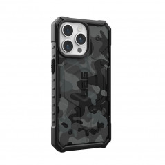 Apple iPhone 15 Pro Max Coque Urban Armor Gear Pathfinder Étui haut de gamme  MagSAFE  Camouflage de minuit