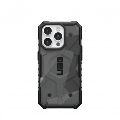 Apple iPhone 15 Pro Coque Urban Armor Gear Pathfinder Étui haut de gamme  MagSAFE  Camouflage géo