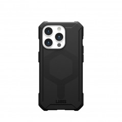 Apple iPhone 15 Pro Coque Urban Armor Gear Essential Étui haut de gamme  MagSAFE  Noir
