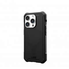 Apple iPhone 15 Pro Coque Urban Armor Gear Essential Étui haut de gamme  MagSAFE  Noir