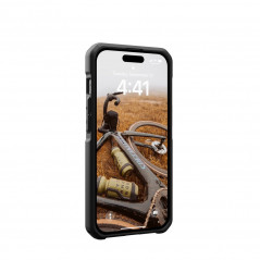 Apple iPhone 15 Coque Urban Armor Gear Metropolis LT Étui haut de gamme  Noir kevlar