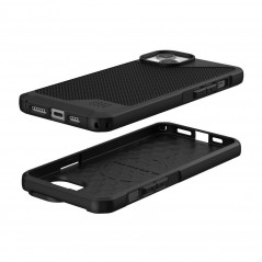 Apple iPhone 15 Plus Coque Urban Armor Gear Metropolis LT Étui haut de gamme  Noir kevlar