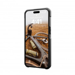 Apple iPhone 15 Pro Max Coque Urban Armor Gear Metropolis LT Étui haut de gamme  Noir kevlar