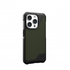 Apple iPhone 15 Pro Coque Urban Armor Gear Metropolis LT Étui haut de gamme  Olive kevlar