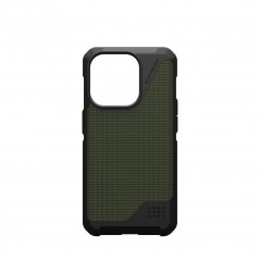 Apple iPhone 15 Pro Coque Urban Armor Gear Metropolis LT Étui haut de gamme  Olive kevlar