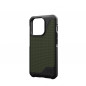 Apple iPhone 15 Pro Coque Urban Armor Gear Metropolis LT Étui haut de gamme  Olive kevlar
