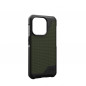 Apple iPhone 15 Pro Coque Urban Armor Gear Metropolis LT Étui haut de gamme  Olive kevlar