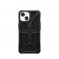 Apple iPhone 15 Coque Urban Armor Gear Monarch Étui haut de gamme  MagSAFE  Noir kevlar