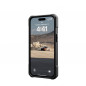 Apple iPhone 15 Coque Urban Armor Gear Monarch Étui haut de gamme  MagSAFE  Noir kevlar