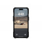 Apple iPhone 15 Coque Urban Armor Gear Monarch Étui haut de gamme  MagSAFE  Noir kevlar