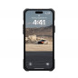 Apple iPhone 15 Plus Coque Urban Armor Gear Monarch Étui haut de gamme  MagSAFE  Noir kevlar