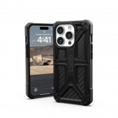 Apple iPhone 15 Pro Coque Urban Armor Gear Monarch Étui haut de gamme  MagSAFE  Fibre de carbone