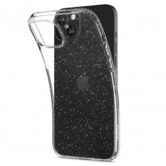 Apple iPhone 15 Coque Spigen Liquid Crystal Clair comme du cristal  Cristal scintillant