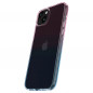 Apple iPhone 15 Coque Spigen Liquid Crystal Clair comme du cristal  Rose dégradé