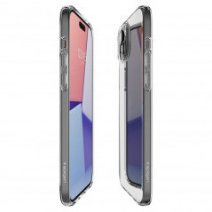 Apple iPhone 15 Plus Coque Spigen Liquid Crystal Clair comme du cristal  Transparent