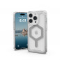 Apple iPhone 15 Pro Coque Urban Armor Gear Plyo Étui haut de gamme  MagSAFE  Argent glacé
