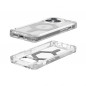 Apple iPhone 15 Pro Coque Urban Armor Gear Plyo Étui haut de gamme  MagSAFE  Argent glacé