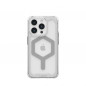Apple iPhone 15 Pro Coque Urban Armor Gear Plyo Étui haut de gamme  MagSAFE  Argent glacé