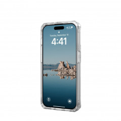 Apple iPhone 15 Pro Coque Urban Armor Gear Plyo Étui haut de gamme  MagSAFE  Argent glacé