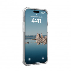 Apple iPhone 15 Pro Max Coque Urban Armor Gear Plyo Étui haut de gamme  MagSAFE  Argent glacé