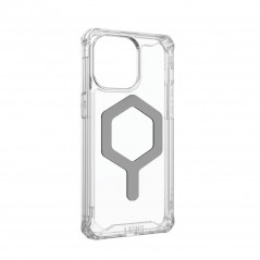 Apple iPhone 15 Pro Max Coque Urban Armor Gear Plyo Étui haut de gamme  MagSAFE  Argent glacé