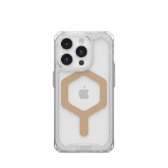 Apple iPhone 15 Pro Coque Urban Armor Gear Plyo Étui haut de gamme  MagSAFE  Or de glace