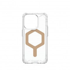 Apple iPhone 15 Pro Coque Urban Armor Gear Plyo Étui haut de gamme  MagSAFE  Or de glace