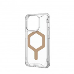 Apple iPhone 15 Pro Coque Urban Armor Gear Plyo Étui haut de gamme  MagSAFE  Or de glace