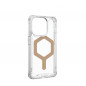 Apple iPhone 15 Pro Coque Urban Armor Gear Plyo Étui haut de gamme  MagSAFE  Or de glace