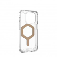 Apple iPhone 15 Pro Coque Urban Armor Gear Plyo Étui haut de gamme  MagSAFE  Or de glace